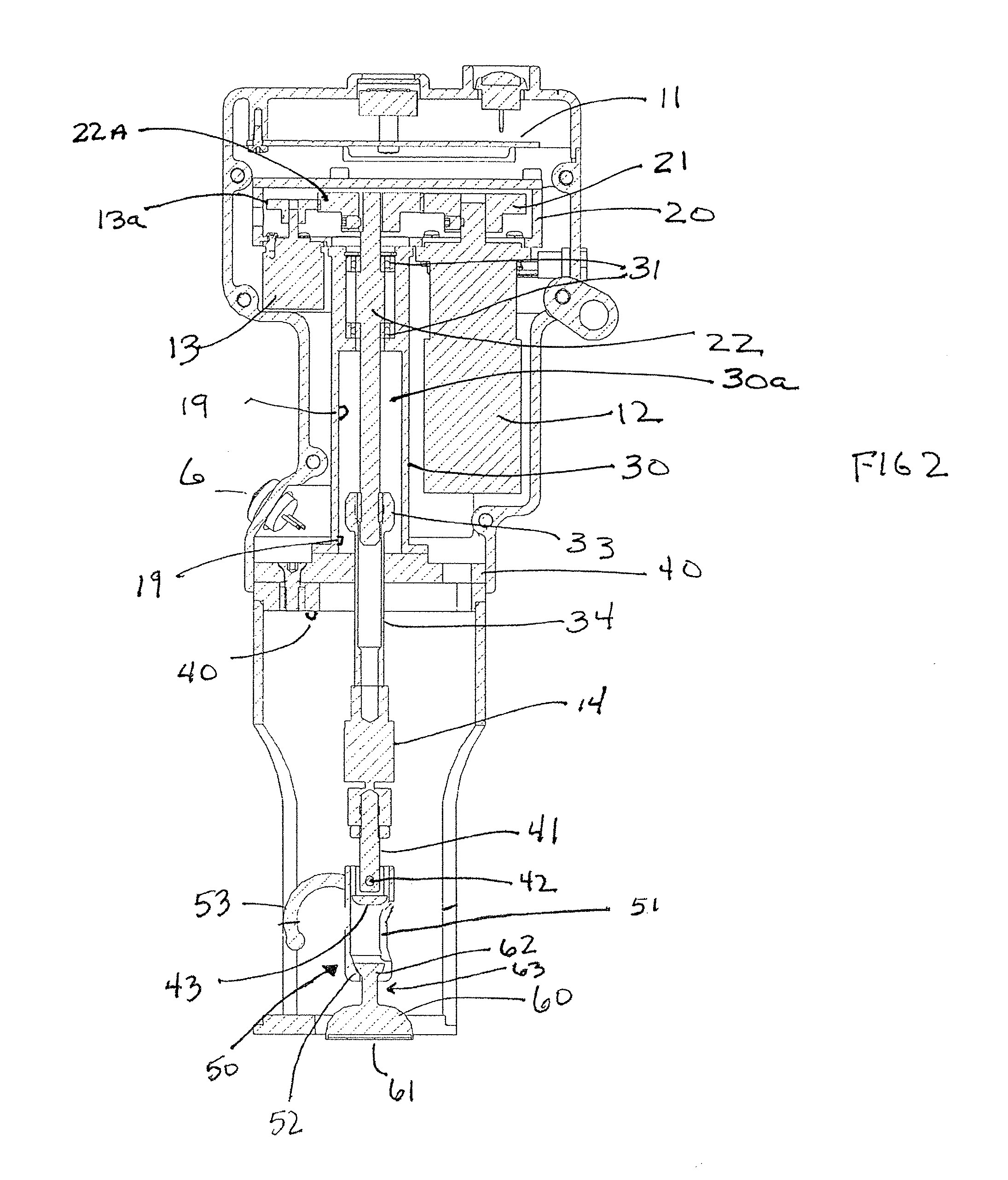 Adhesion testing device