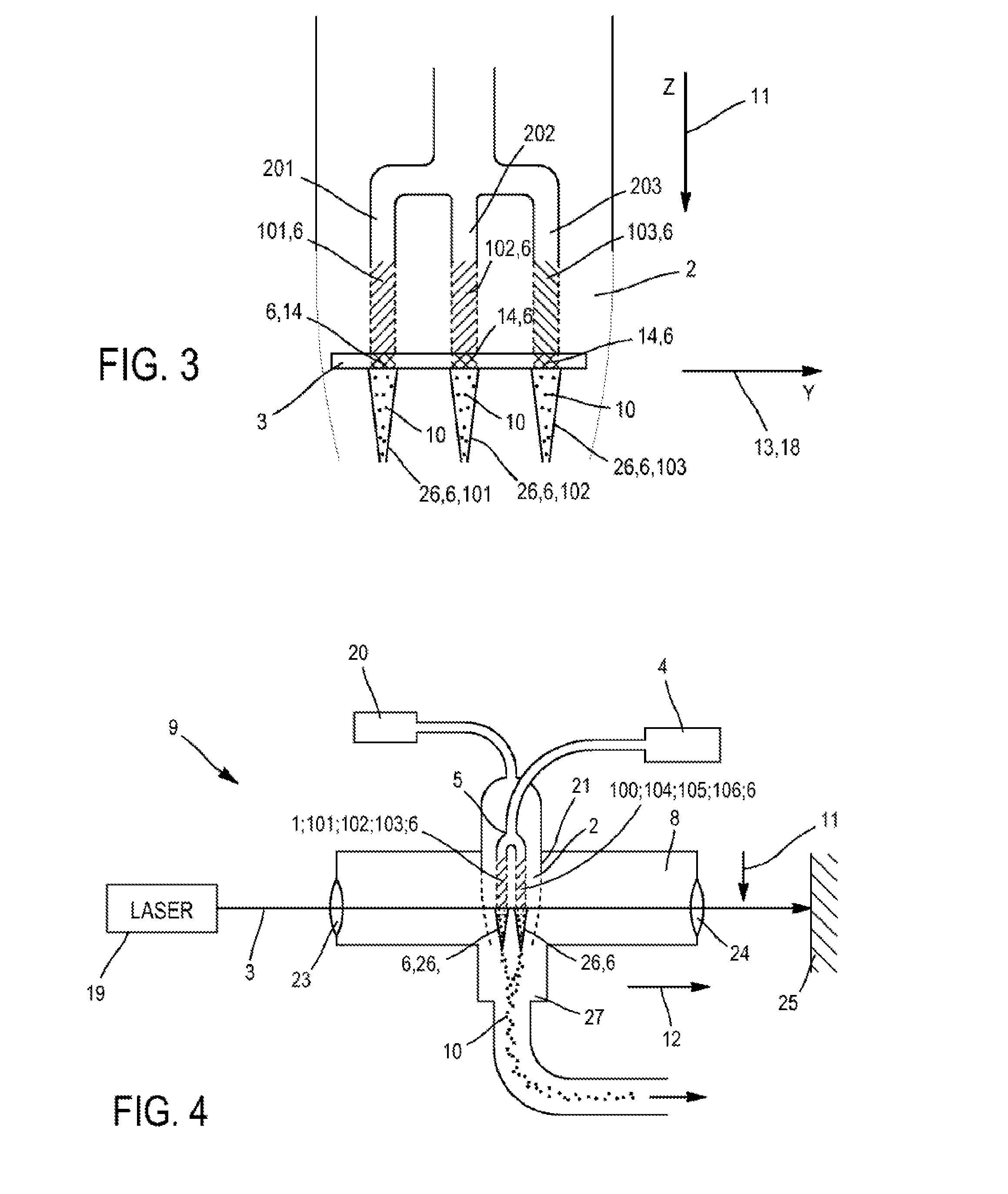 Submicron-sized particles including aluminum