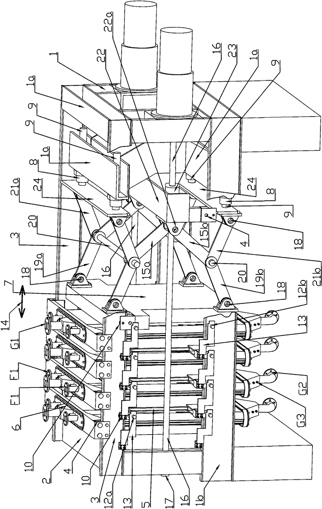 Filtering elements for hydraulically squeezing and extruding out mud cake