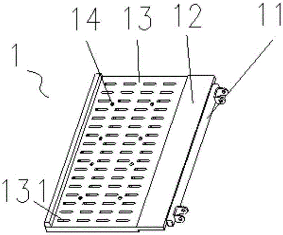 Upper raised floor of a double-deck transport automobile rail vehicle and method of use thereof