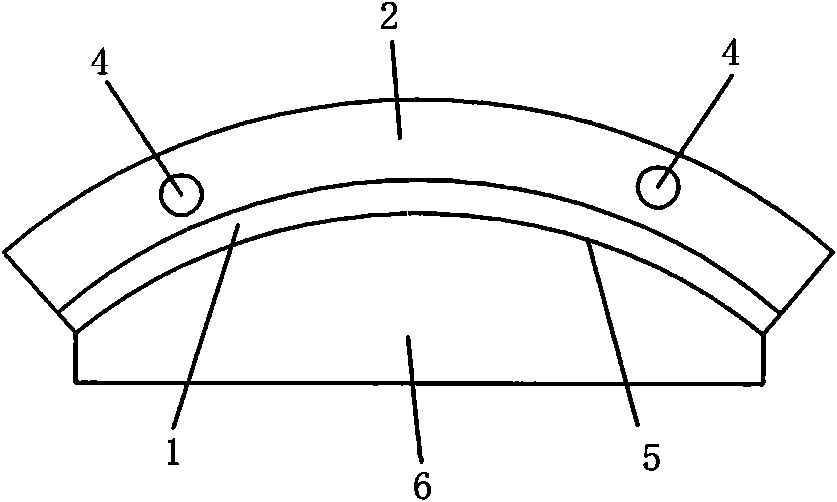 Rolled plate hoisting gasket