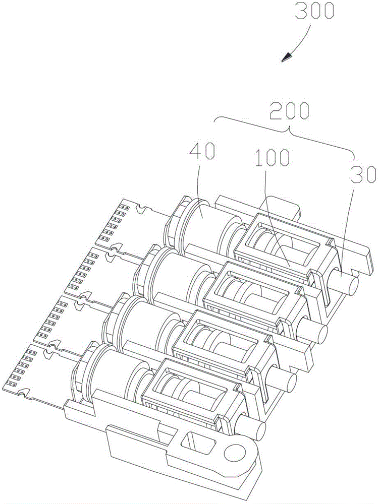 Locking device and optical fiber transceiver module