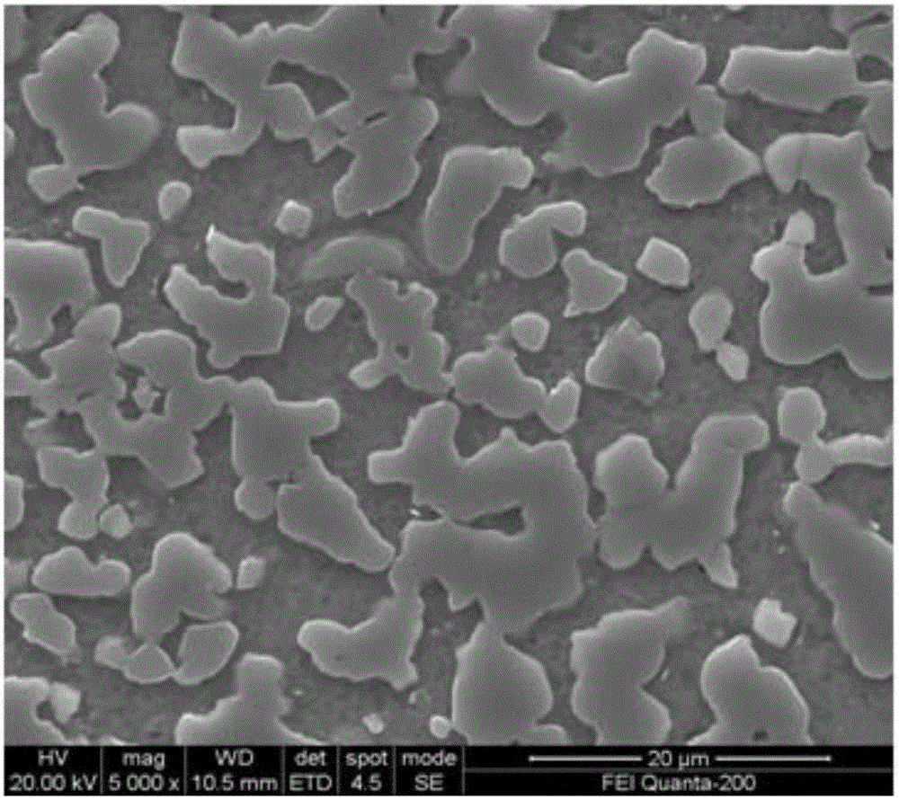 High-strength high-silicon aluminum alloy containing trace rare earth and preparation method thereof and application