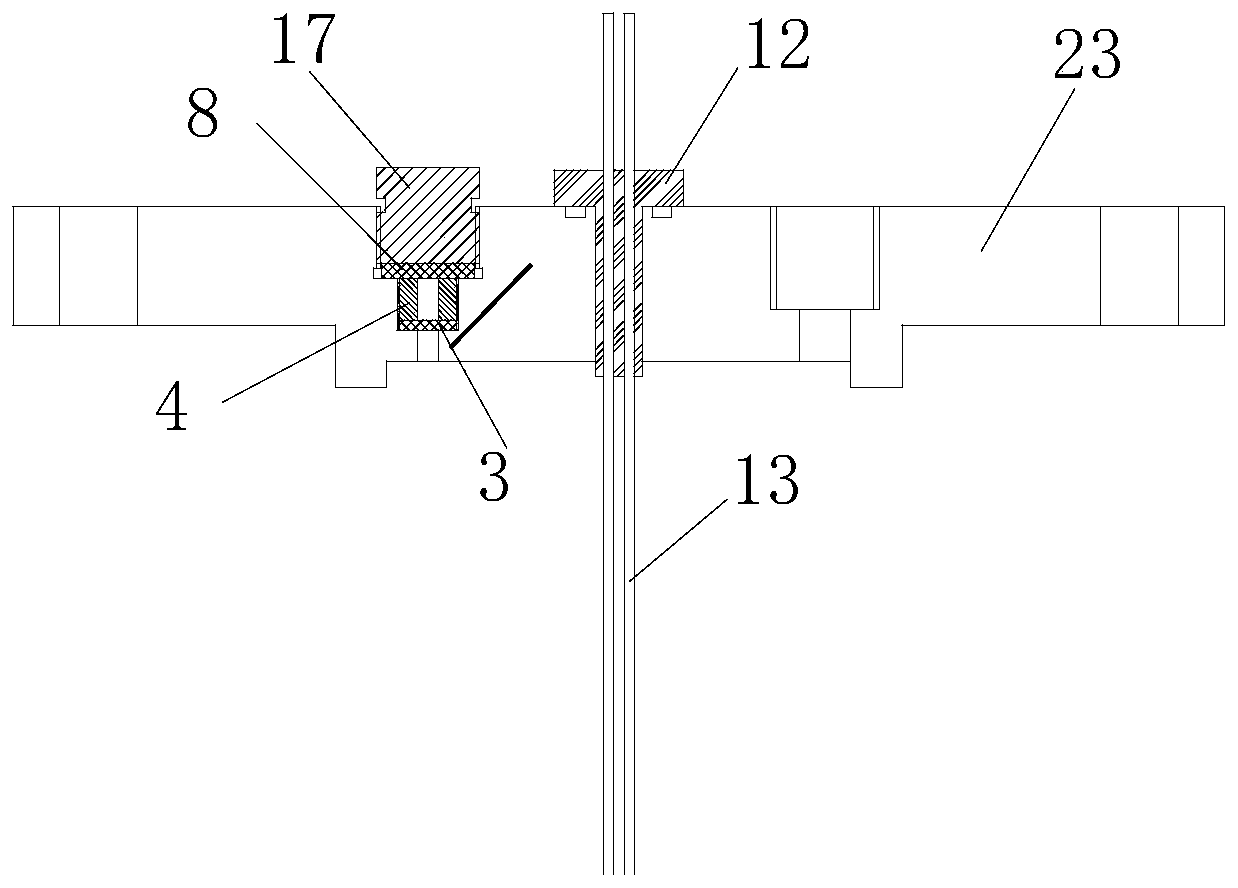 Measuring device for high-pressure explosion limit of flammable liquid and gas distribution method for mole fraction