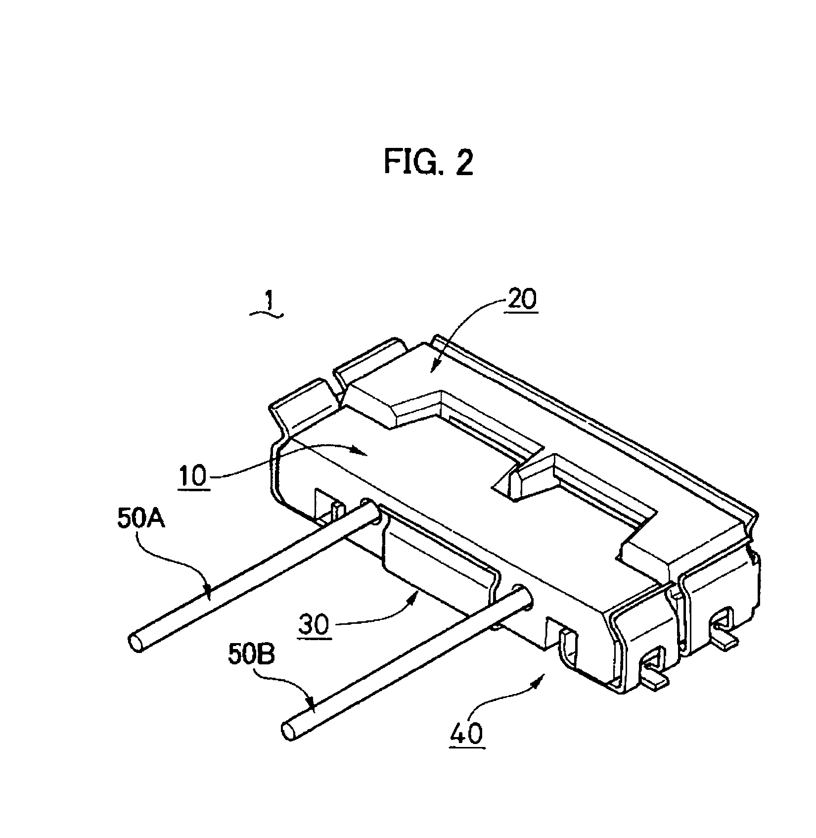 Photoelectric transforming connector for optical fibers