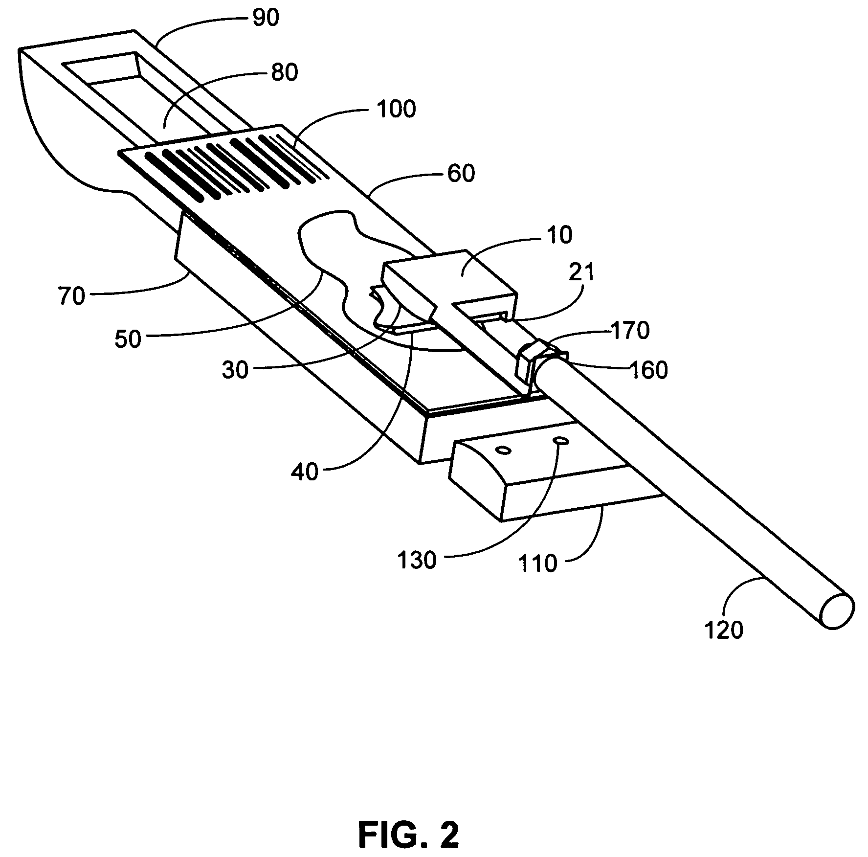 Method and apparatus for applying fluids to a biological sample