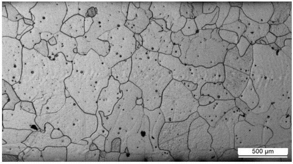 Method for preparing high-magnetic-strength non-oriented silicon steel thin products on basis of thin-strip casting