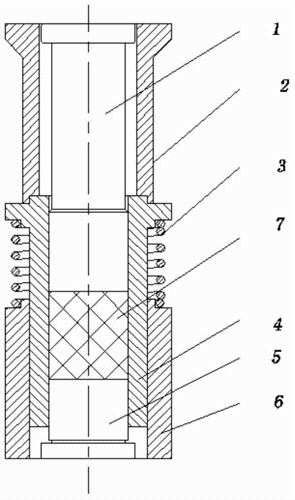 Explosive-shaped powder bidirectional pressing device