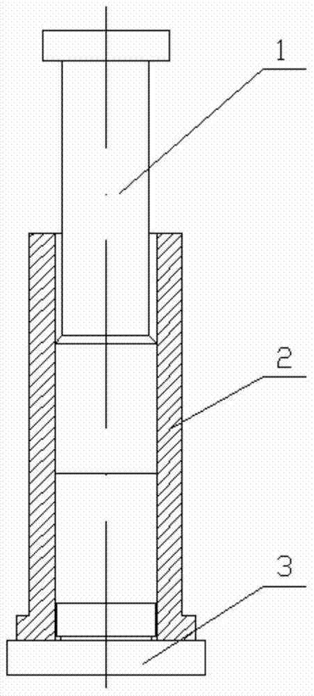 Explosive-shaped powder bidirectional pressing device