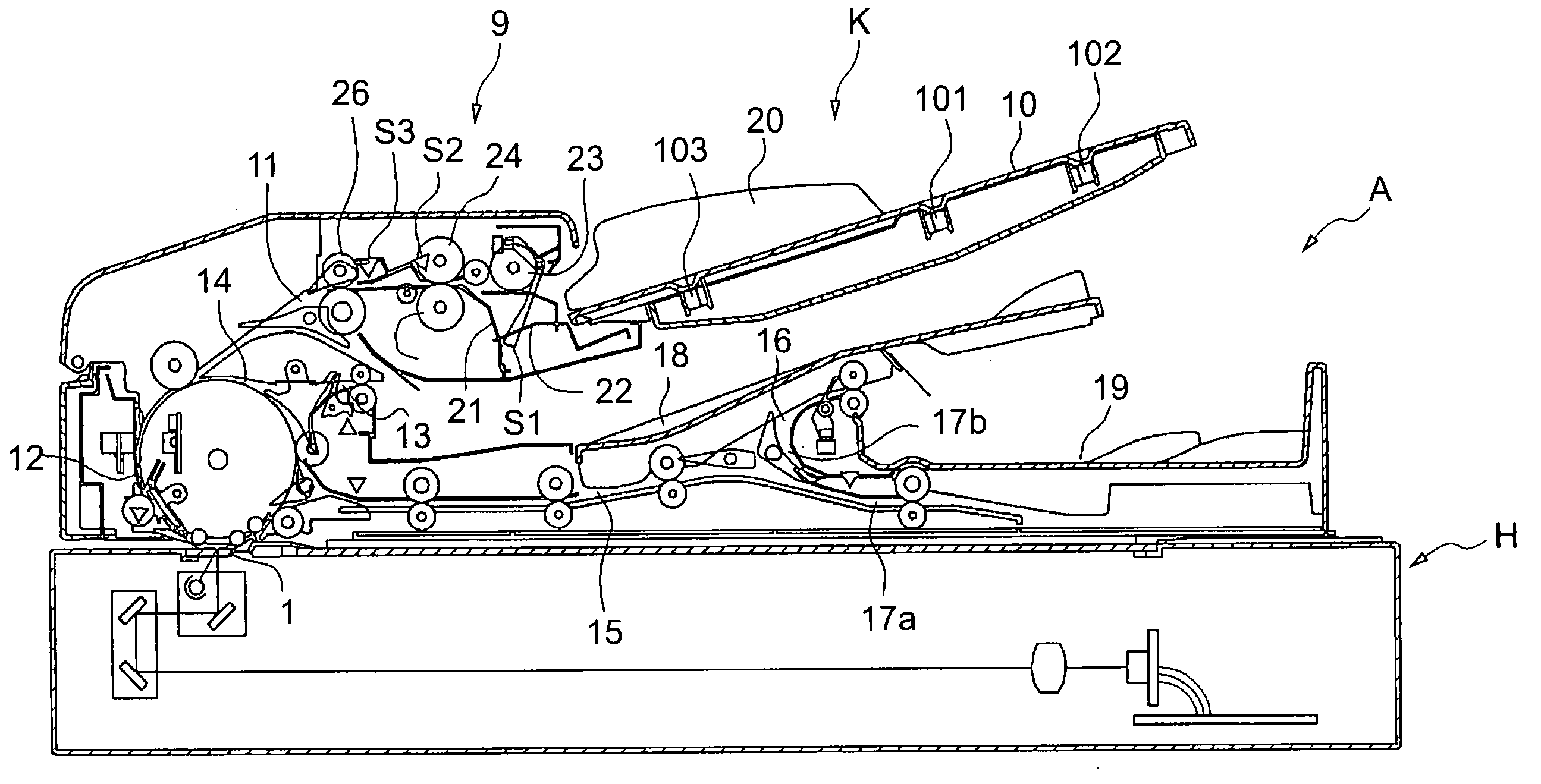 Sheet feed device