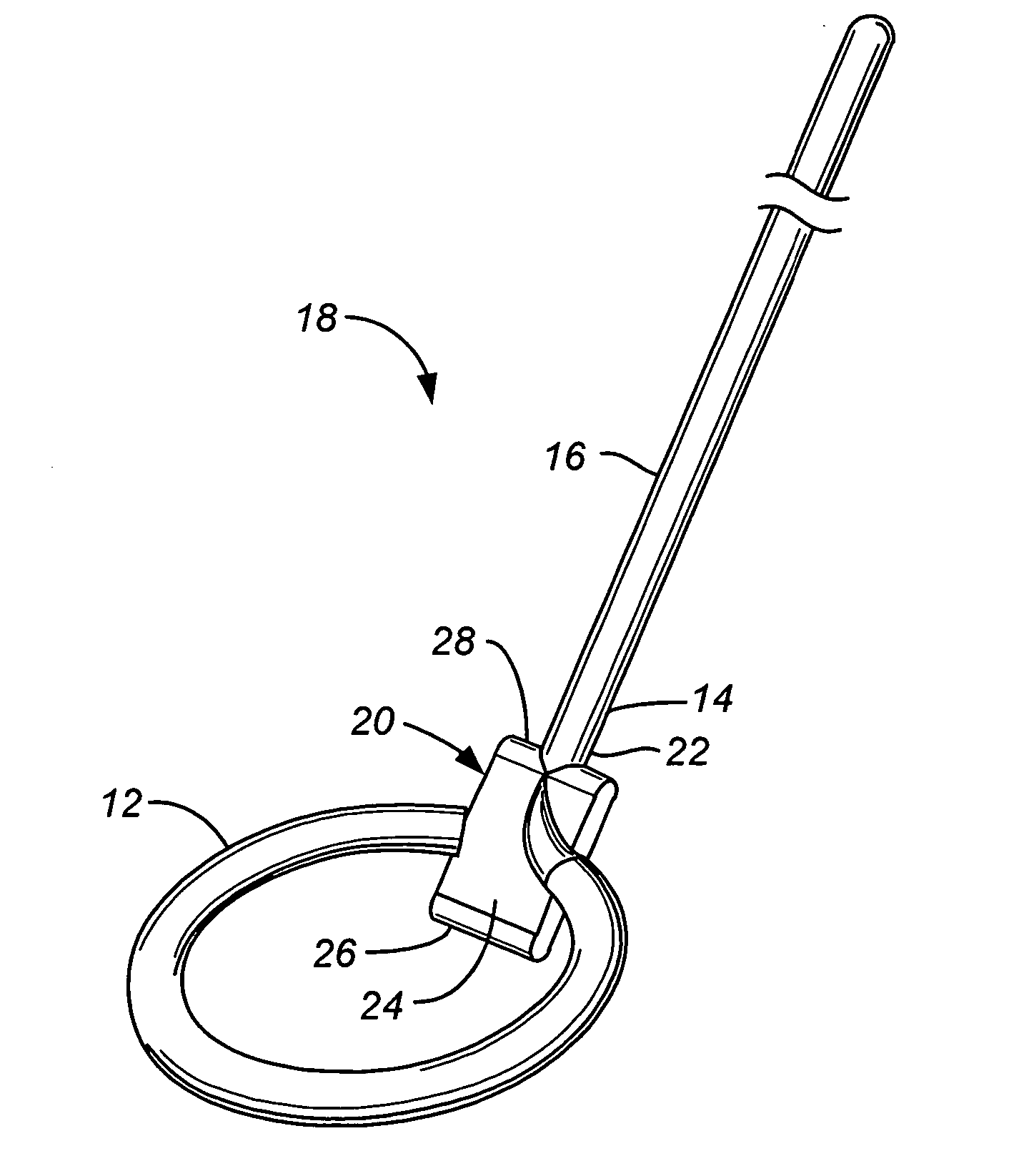 Ring stripper with tissue dissecting element