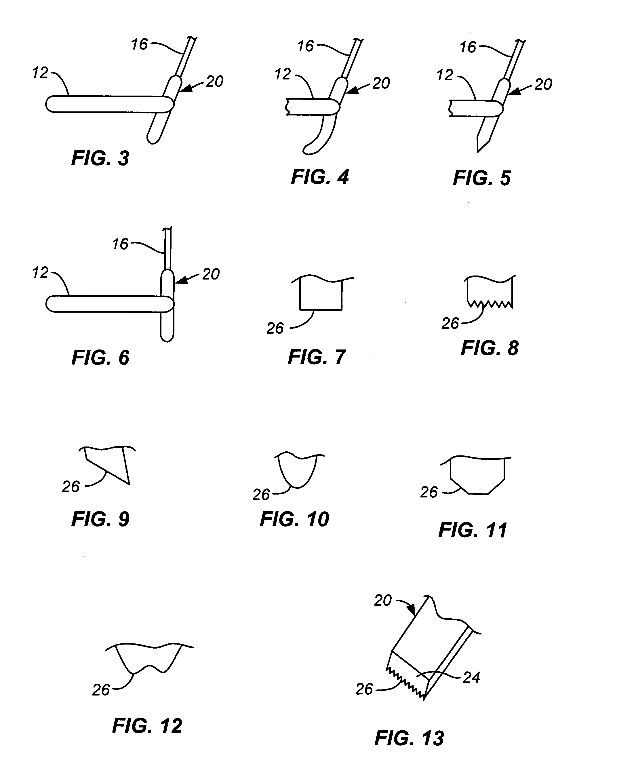 Ring stripper with tissue dissecting element