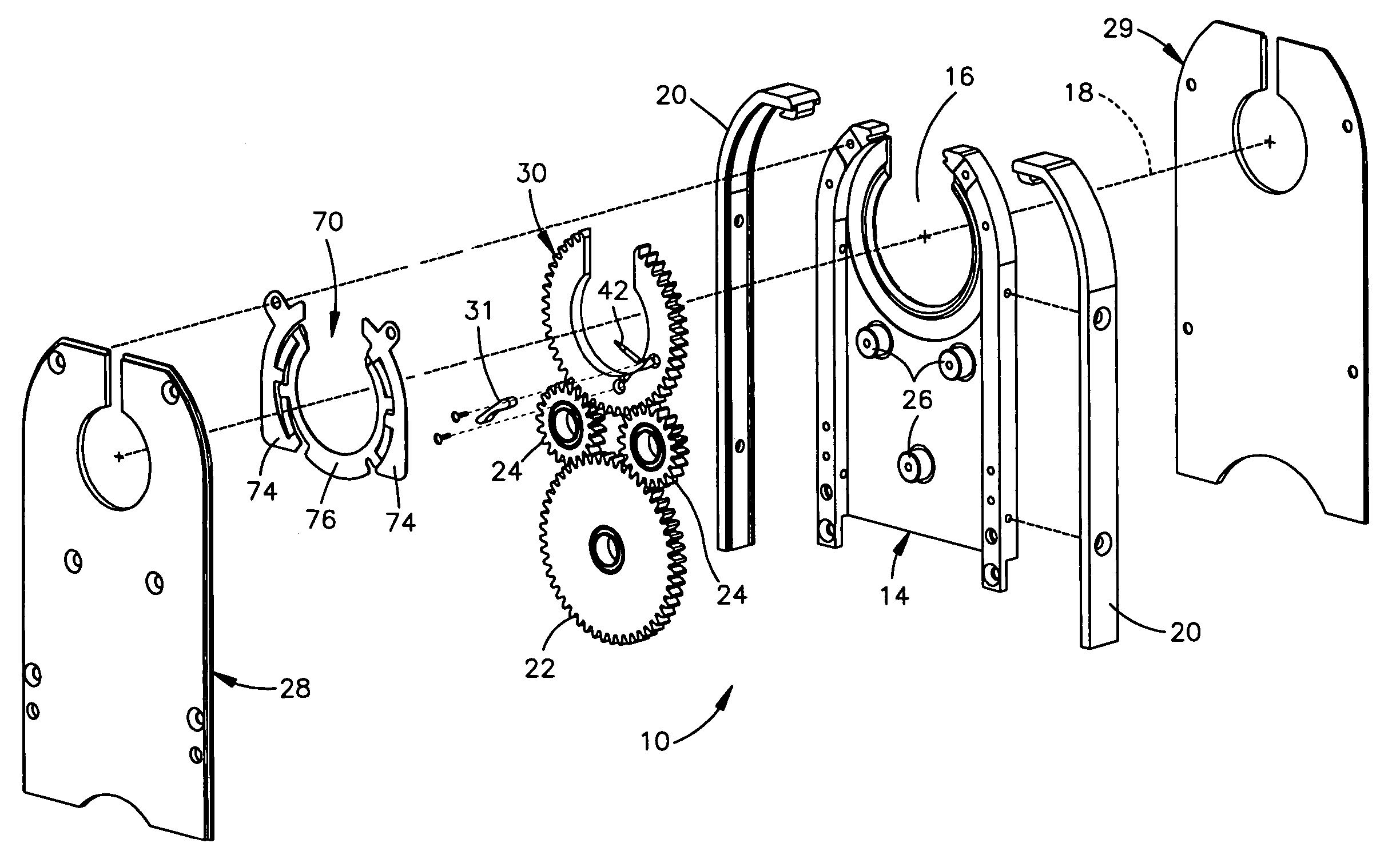 Orbital weld head