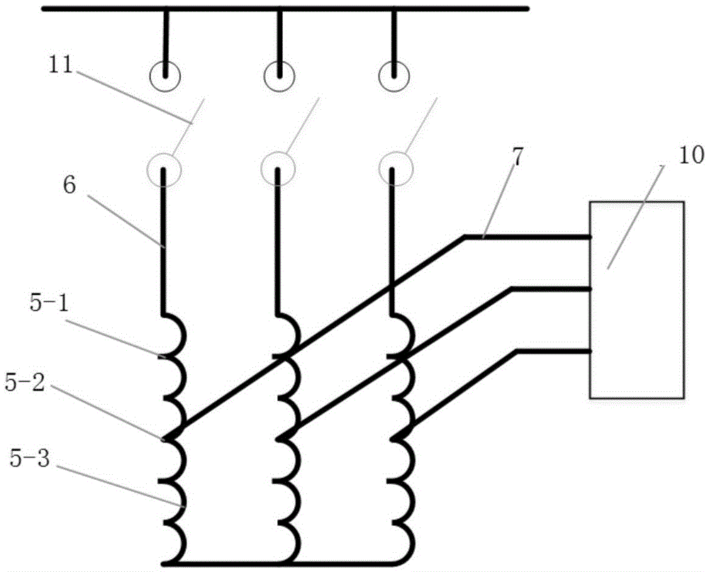 Stator winding self-coupling cascade doubly-fed generator and work method thereof