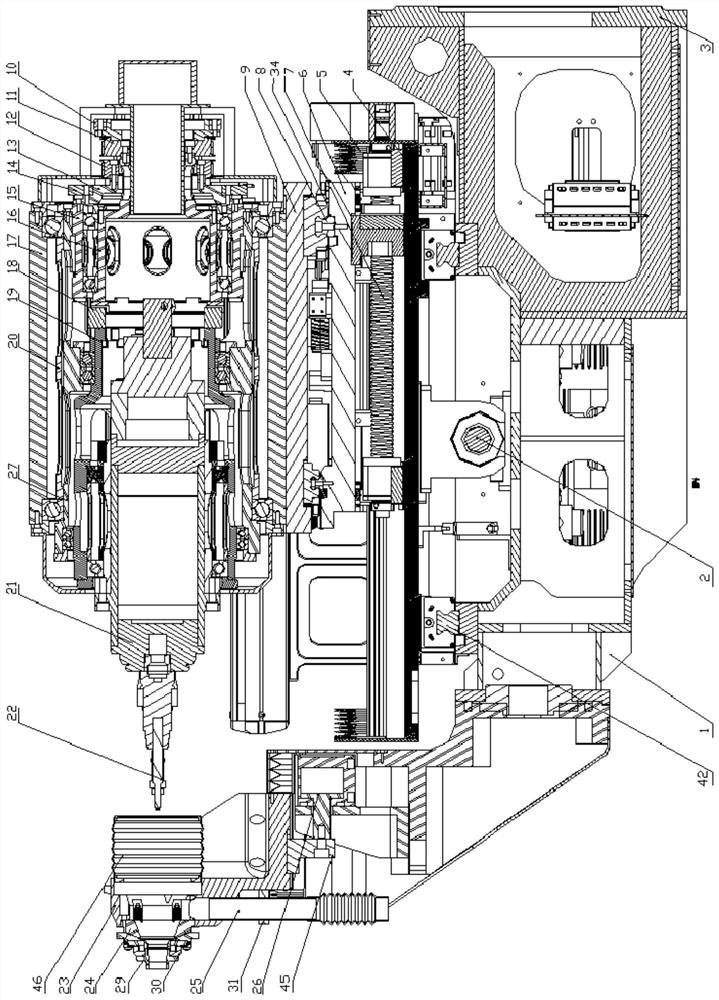 Spiral milling actuator