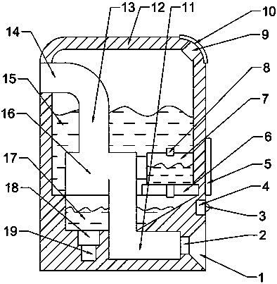 Intelligent humidifier capable of detecting surrounding humidity