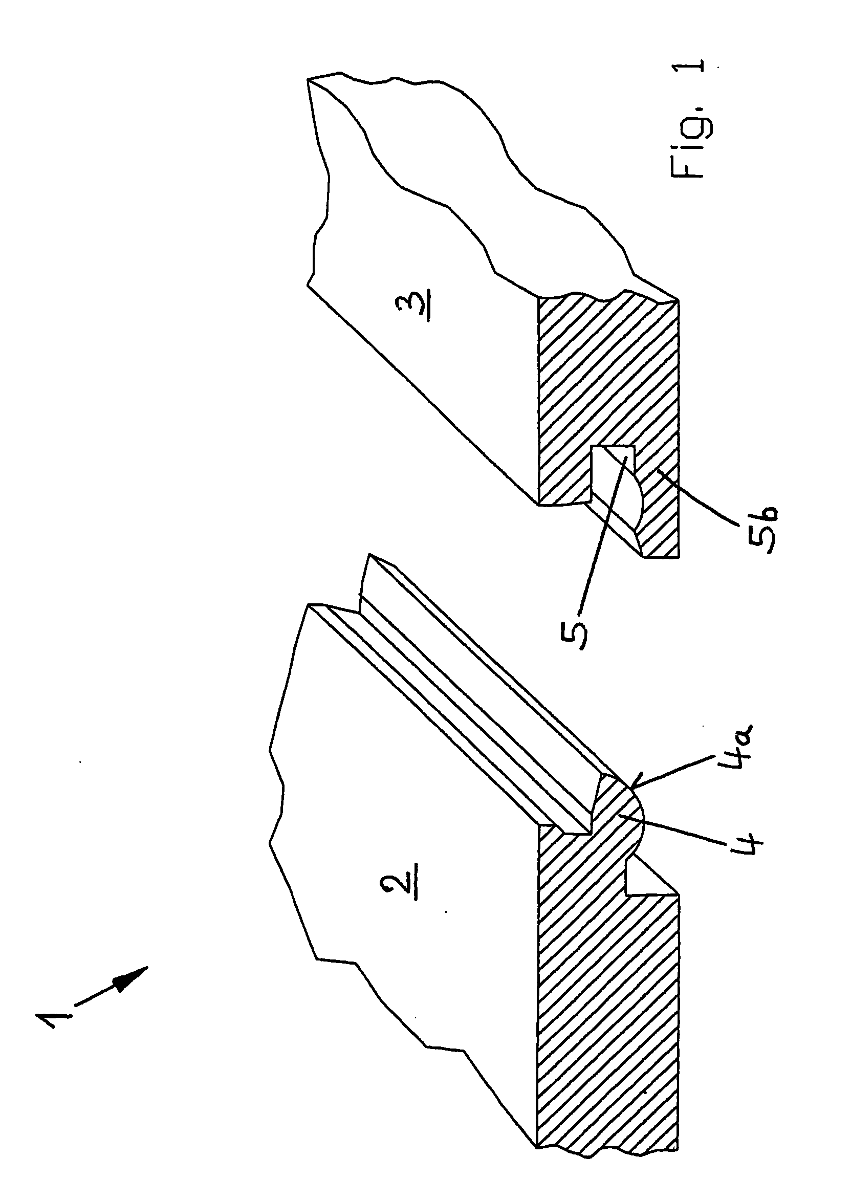 Panel and fastening system for such a panel
