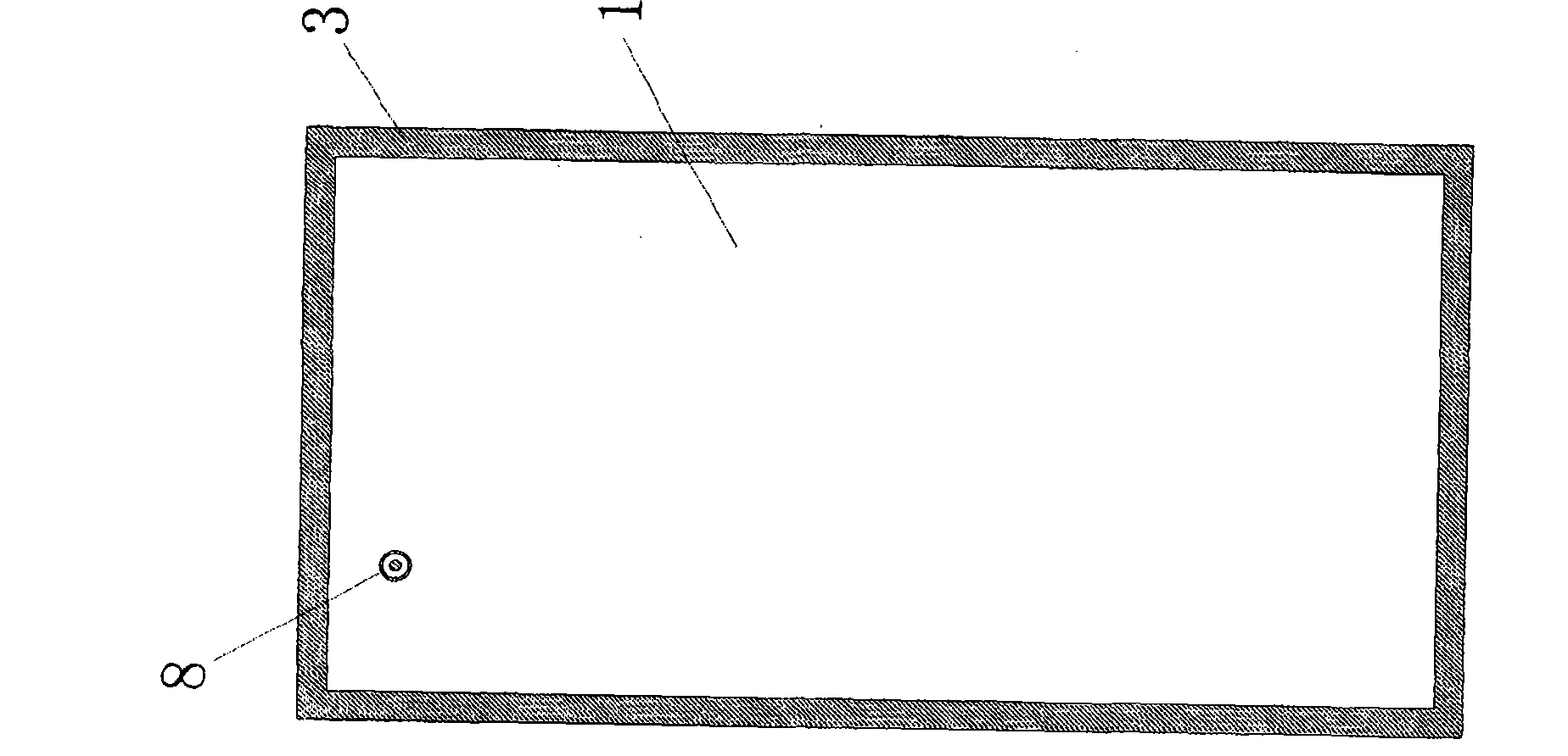 Integrated door capable of forcibly interlocking in a linked manner