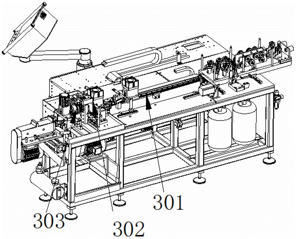 Laying-off, tube ending and tube bending integrated equipment