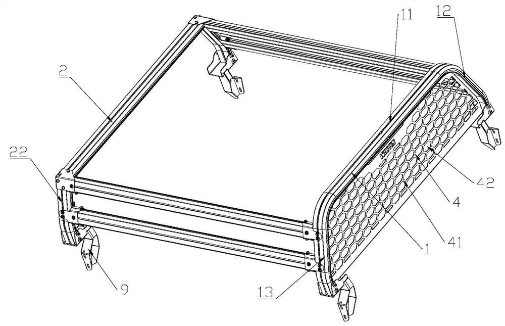 Automobile protective guard