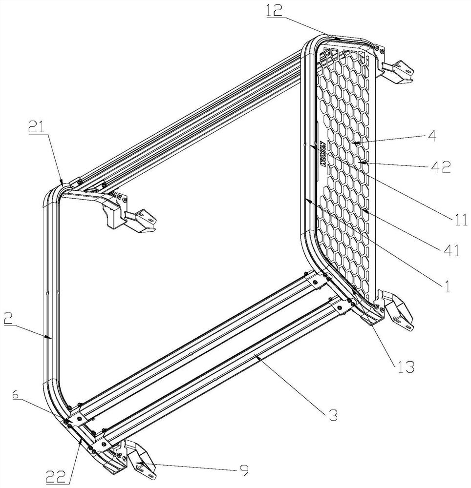 Automobile protective guard