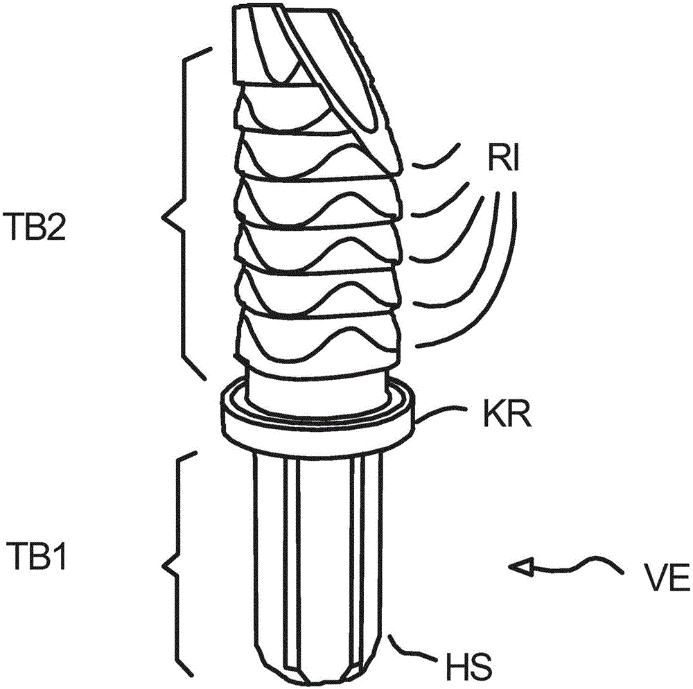 Anchoring element and method for producing same