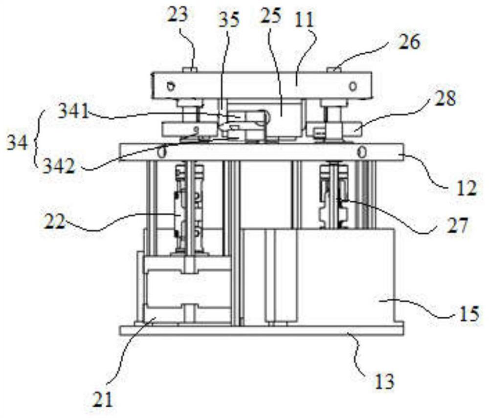 A dual-axis leveling device and leveling method thereof