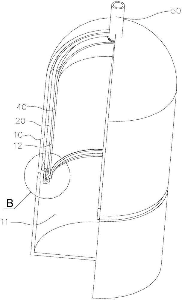 Pressure tank and water purifier with the pressure tank