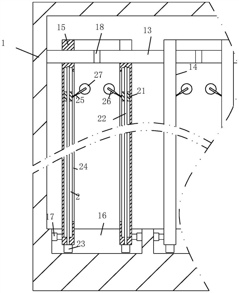 Disinfection wardrobe for hospital nurses and use method of disinfection wardrobe