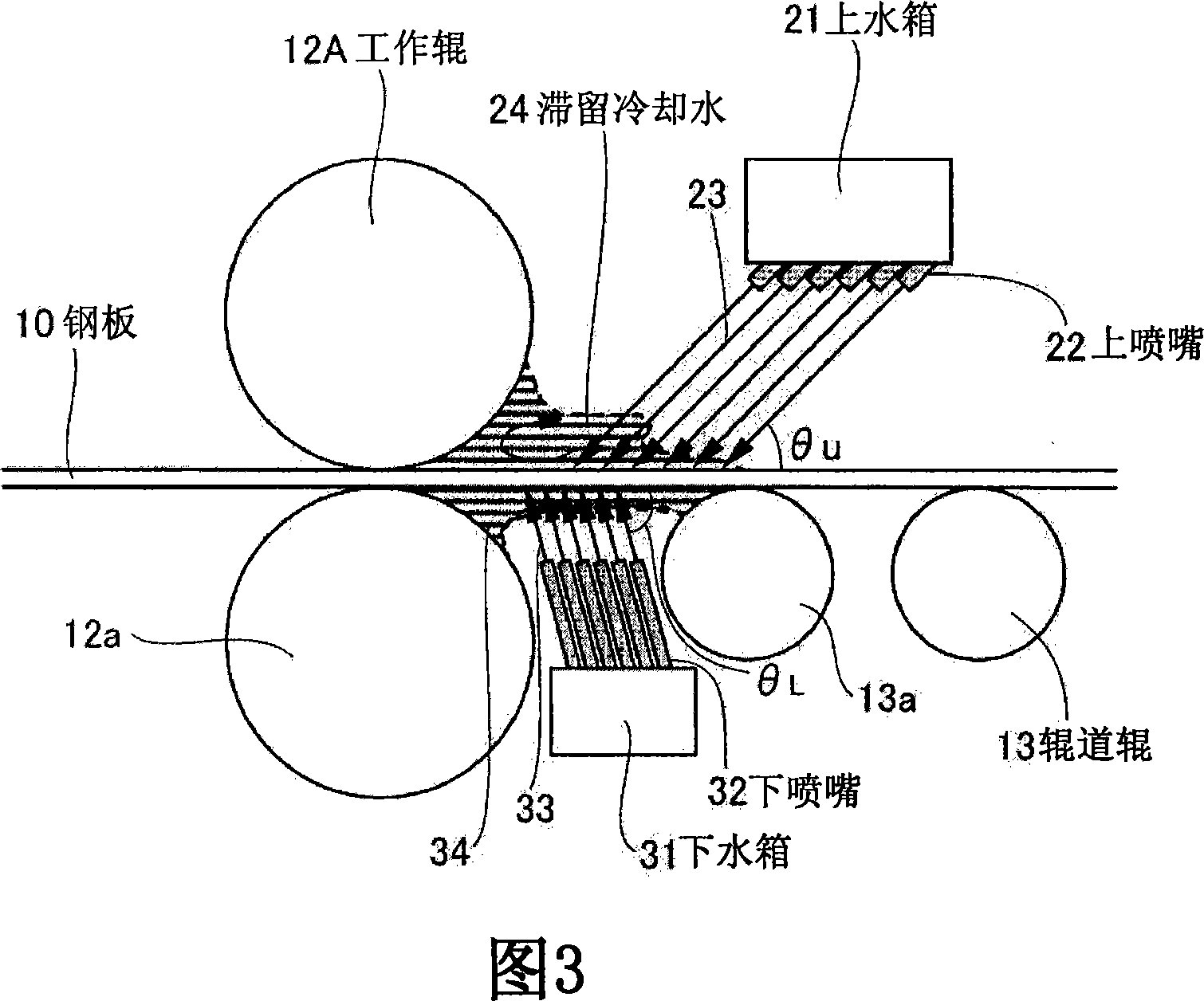 Hot rolling facility of steel plate and hot rolling method