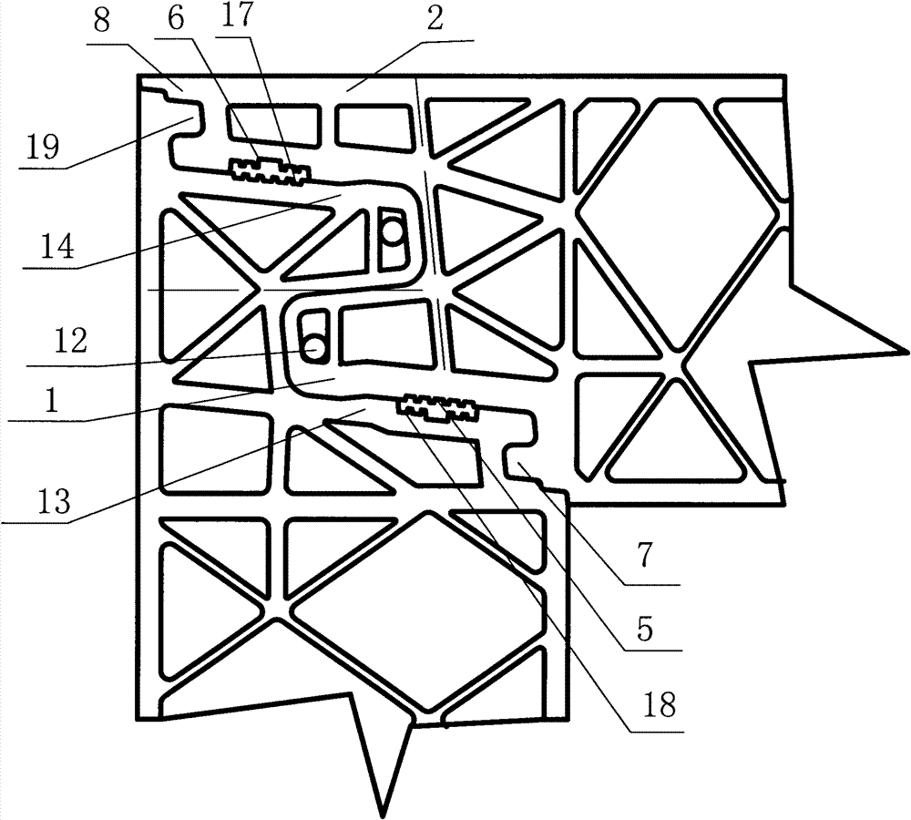 Plastic building template system