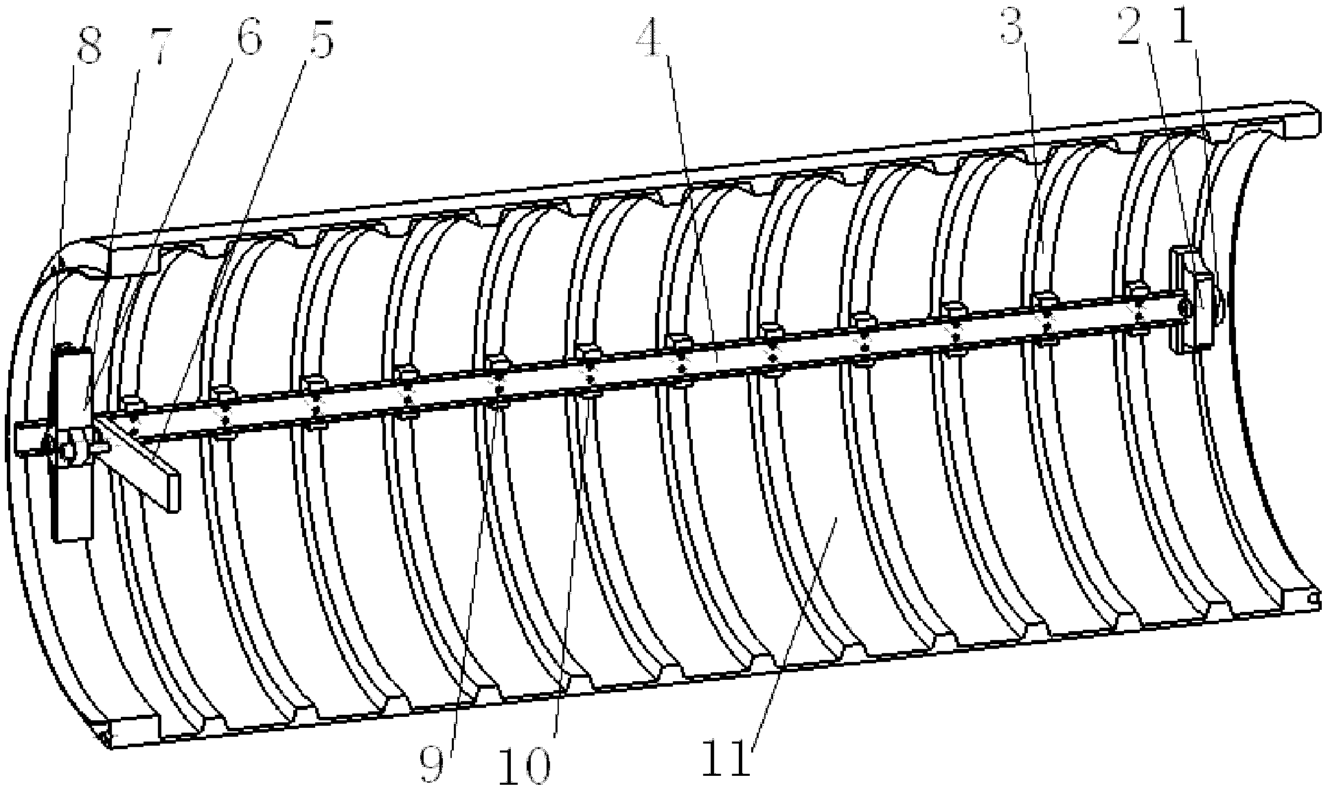 Fixer for underwater vehicle battery pack