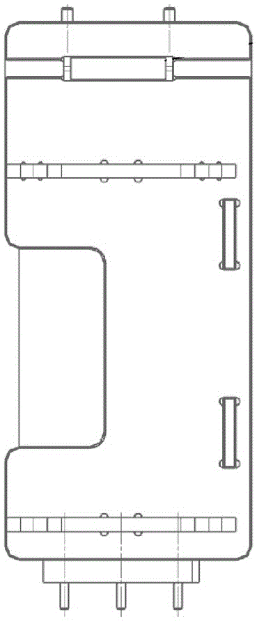 Lithium battery tab length verifying device