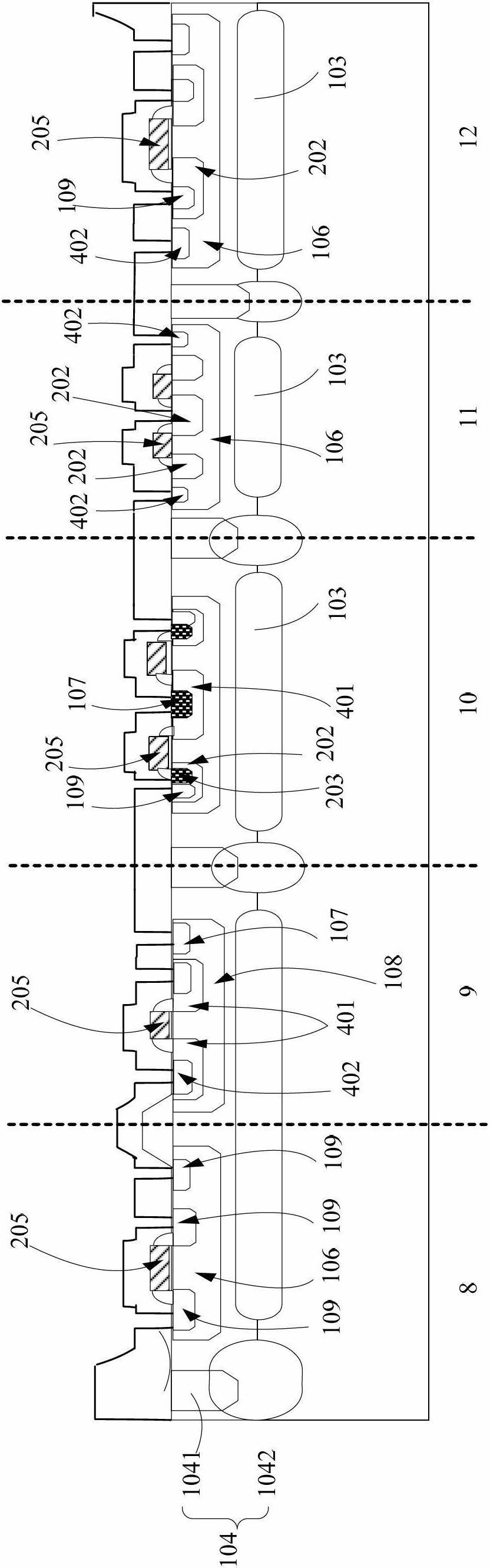 Ultrahigh voltage BCD (Bipolar CMOS DMOS) process and ultrahigh voltage BCD device