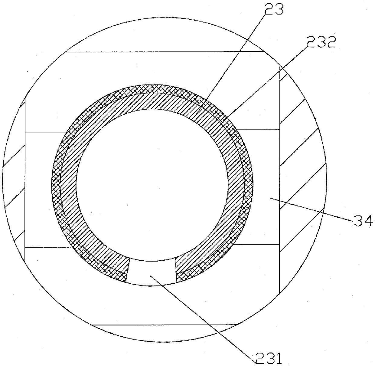 Device for straw plaited article bleaching and dyeing