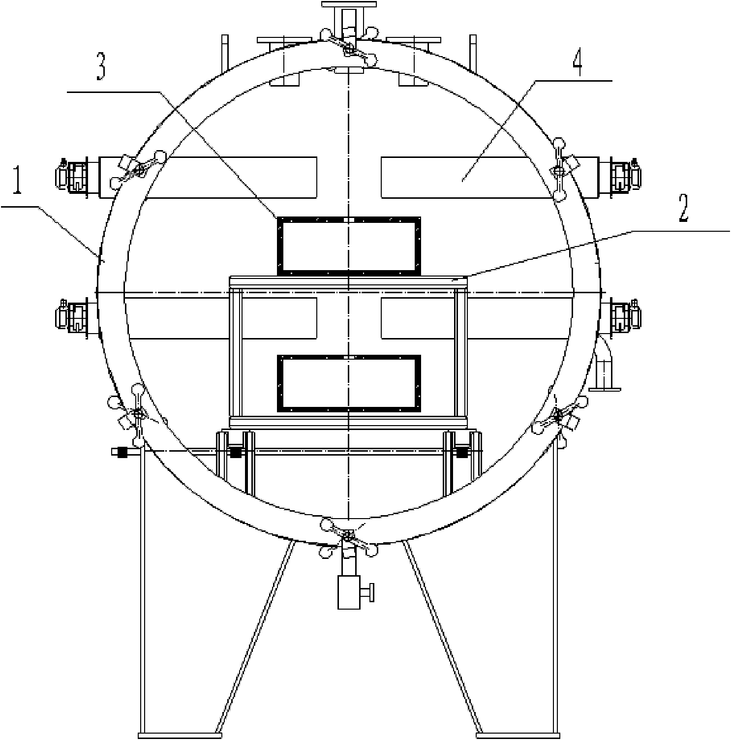 Microwave sintering equipment