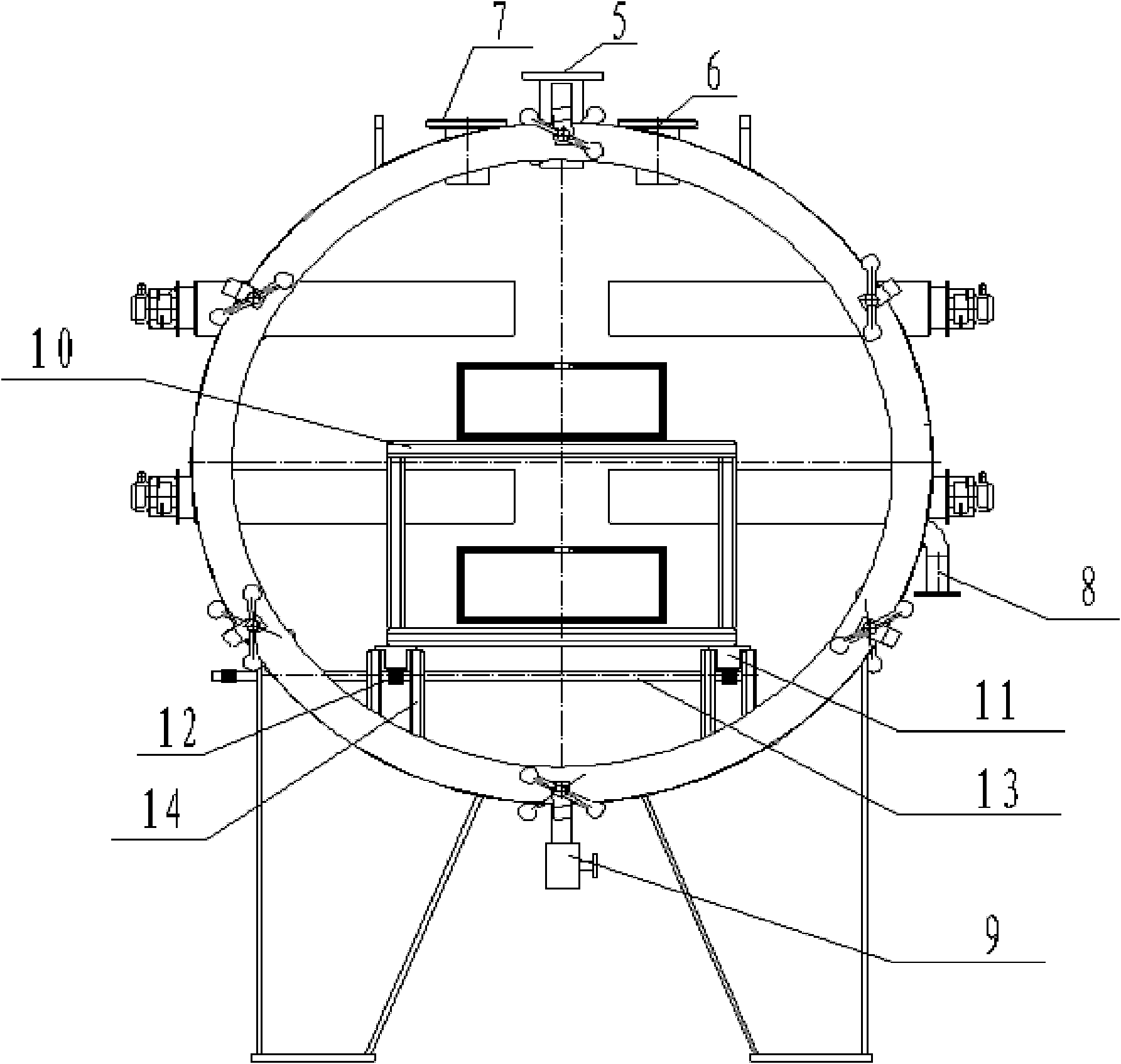 Microwave sintering equipment