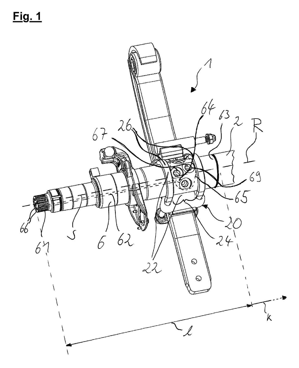 Axle unit