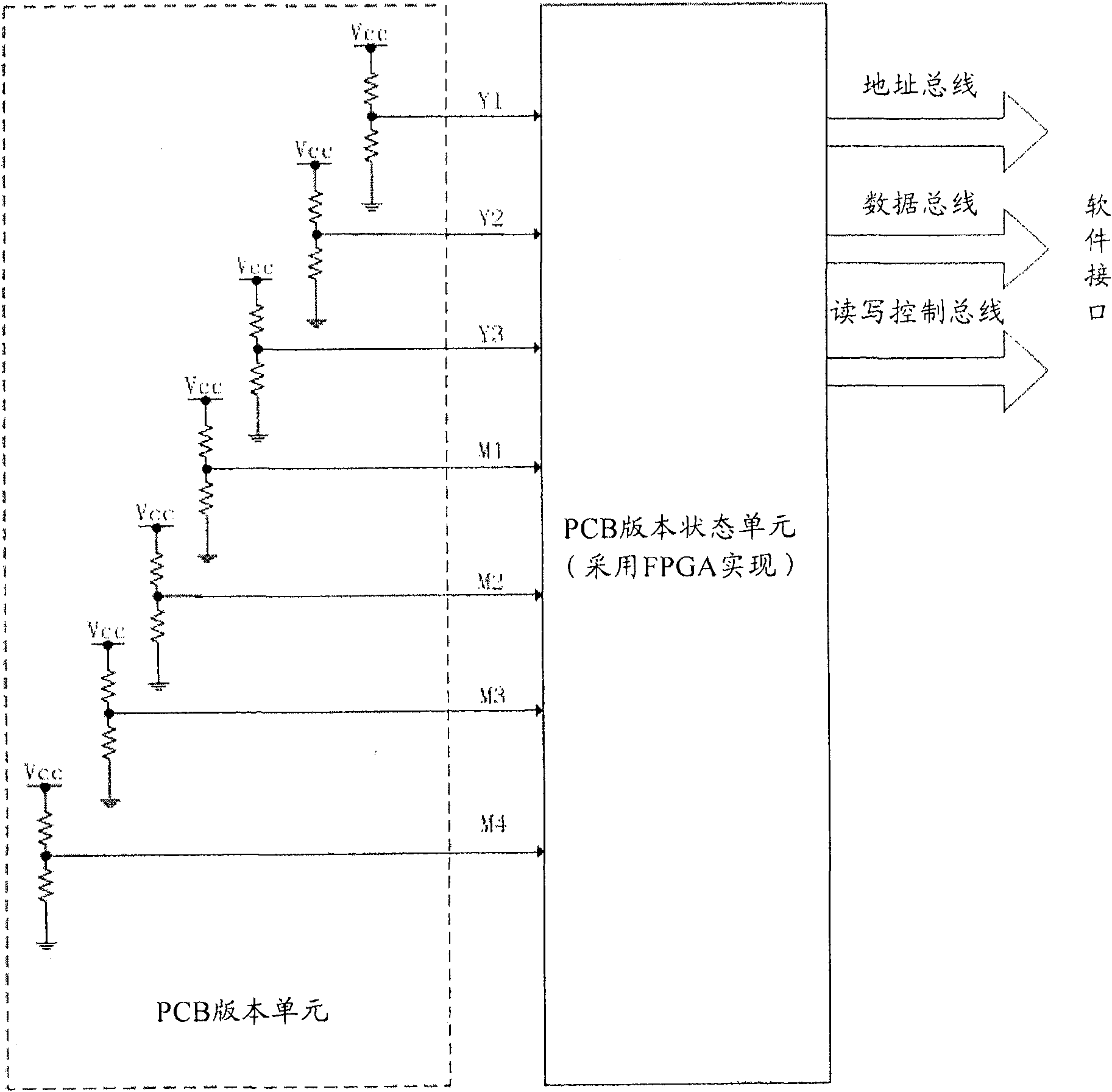 PCB version recognition device and method