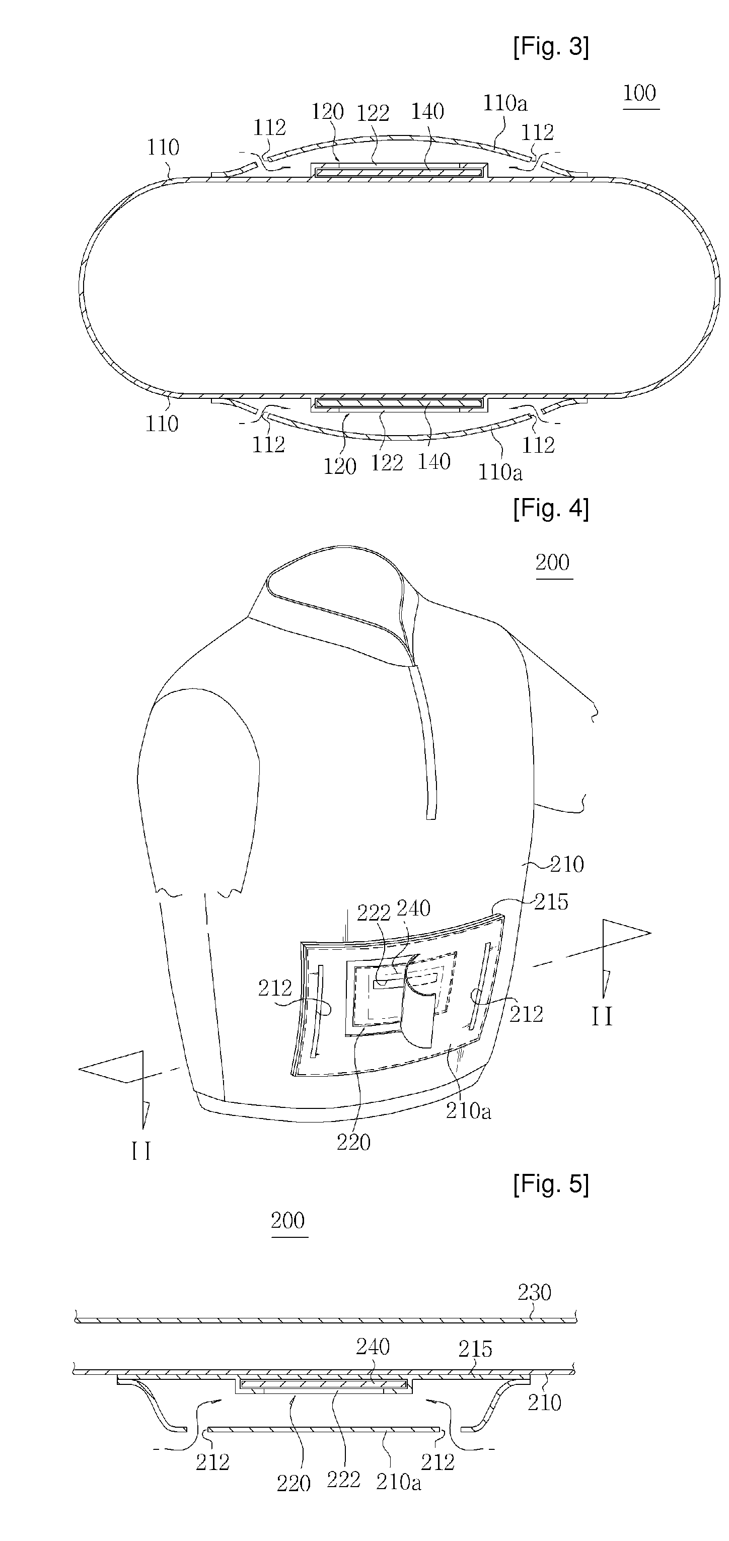 Jacket having warm pocket