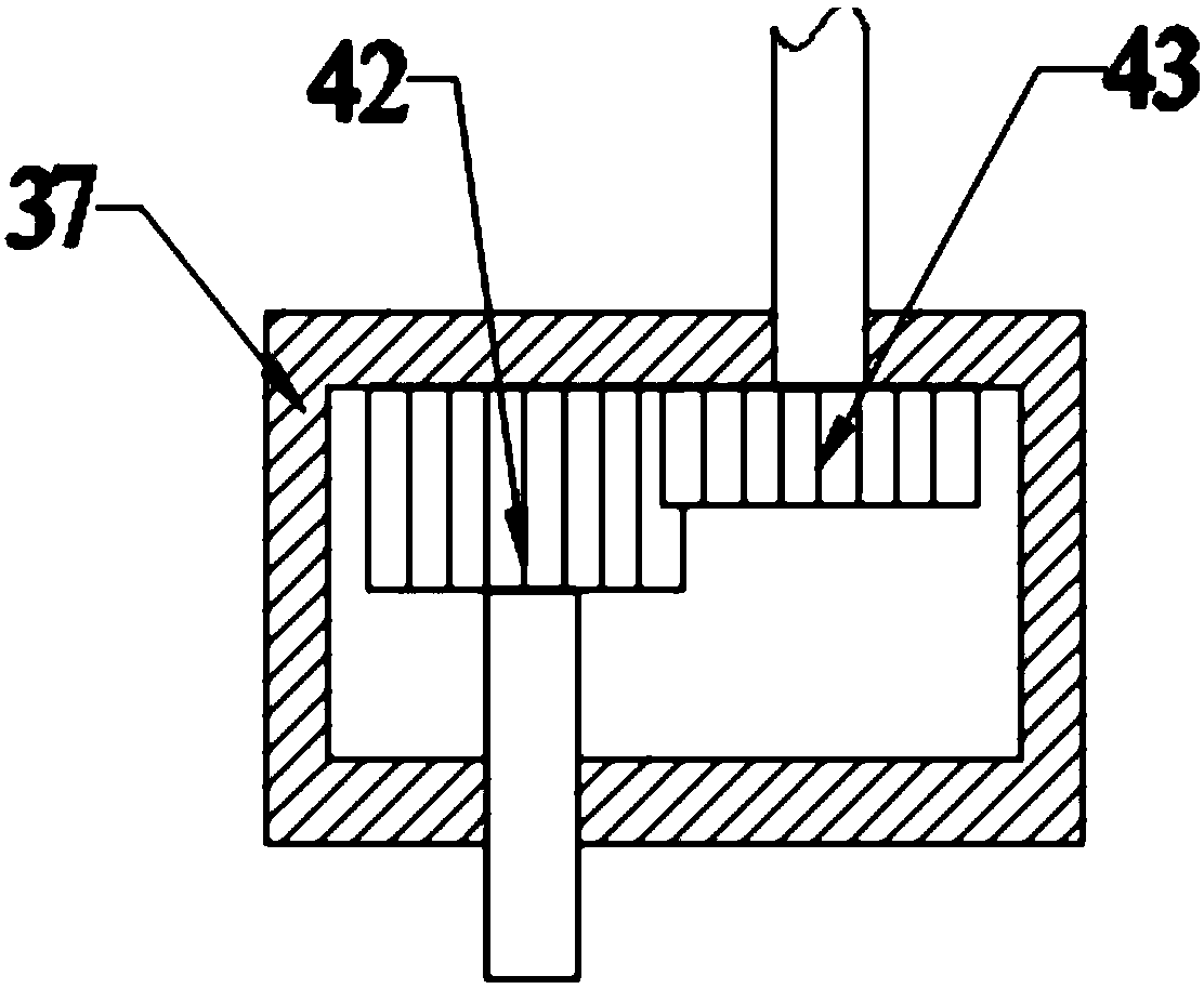 Proportion-adjustable concrete stirring device for building