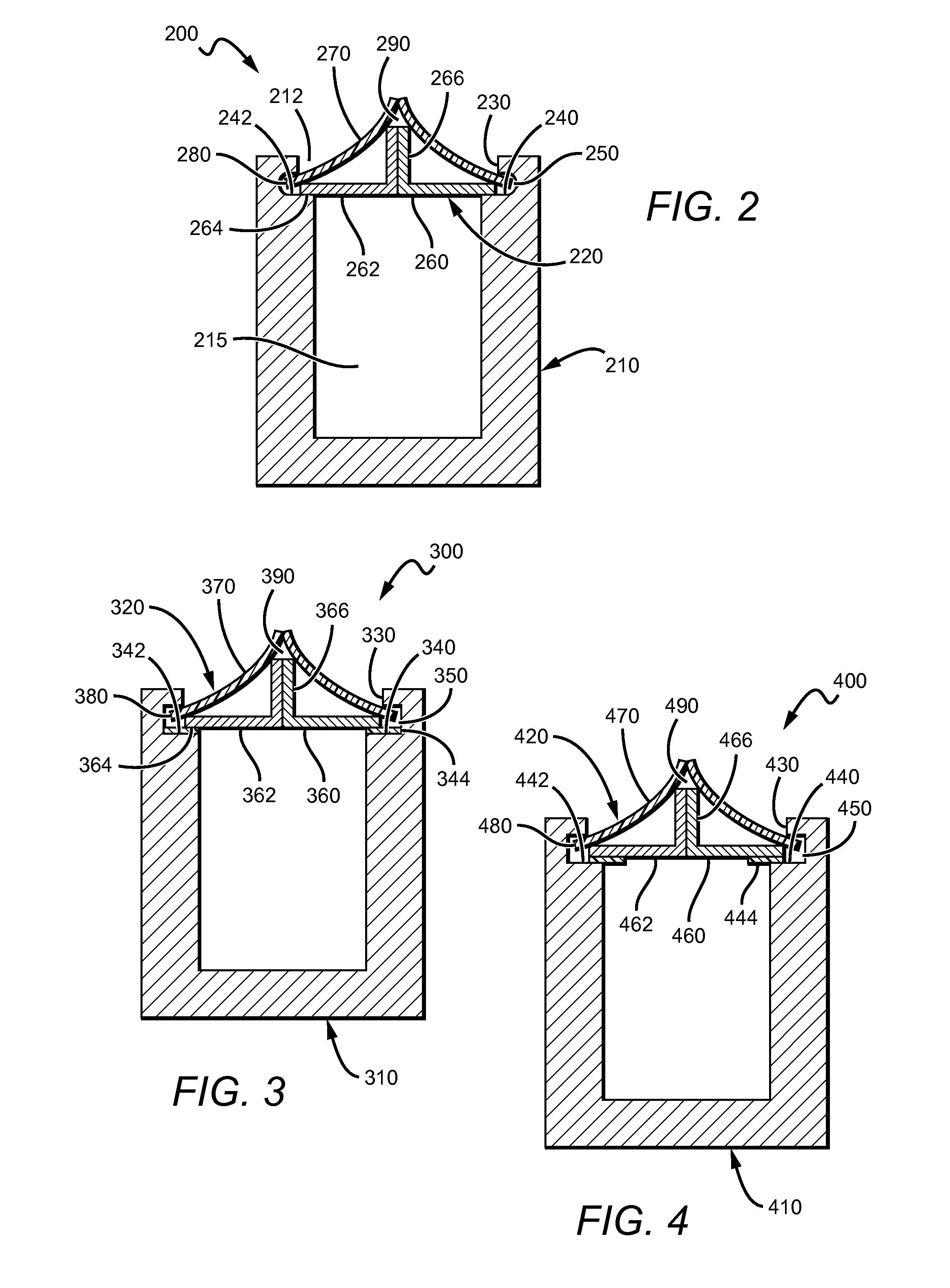 Pinch Top Closure System