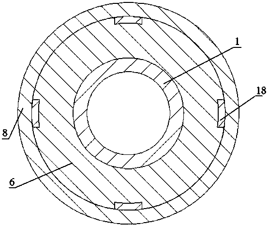 Downhole rotary impact tool based on magnetic force and method