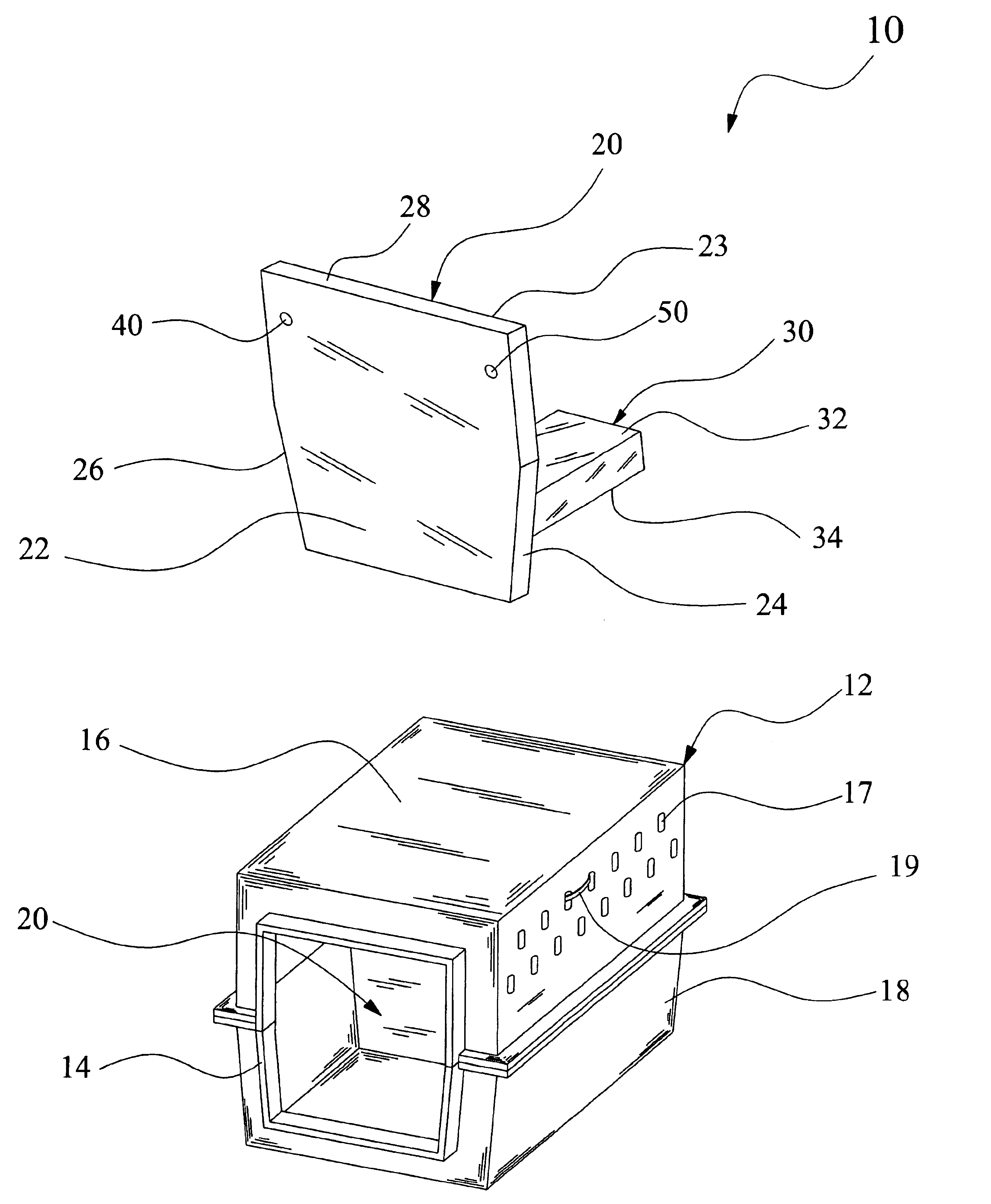 Animal kennel sizing system