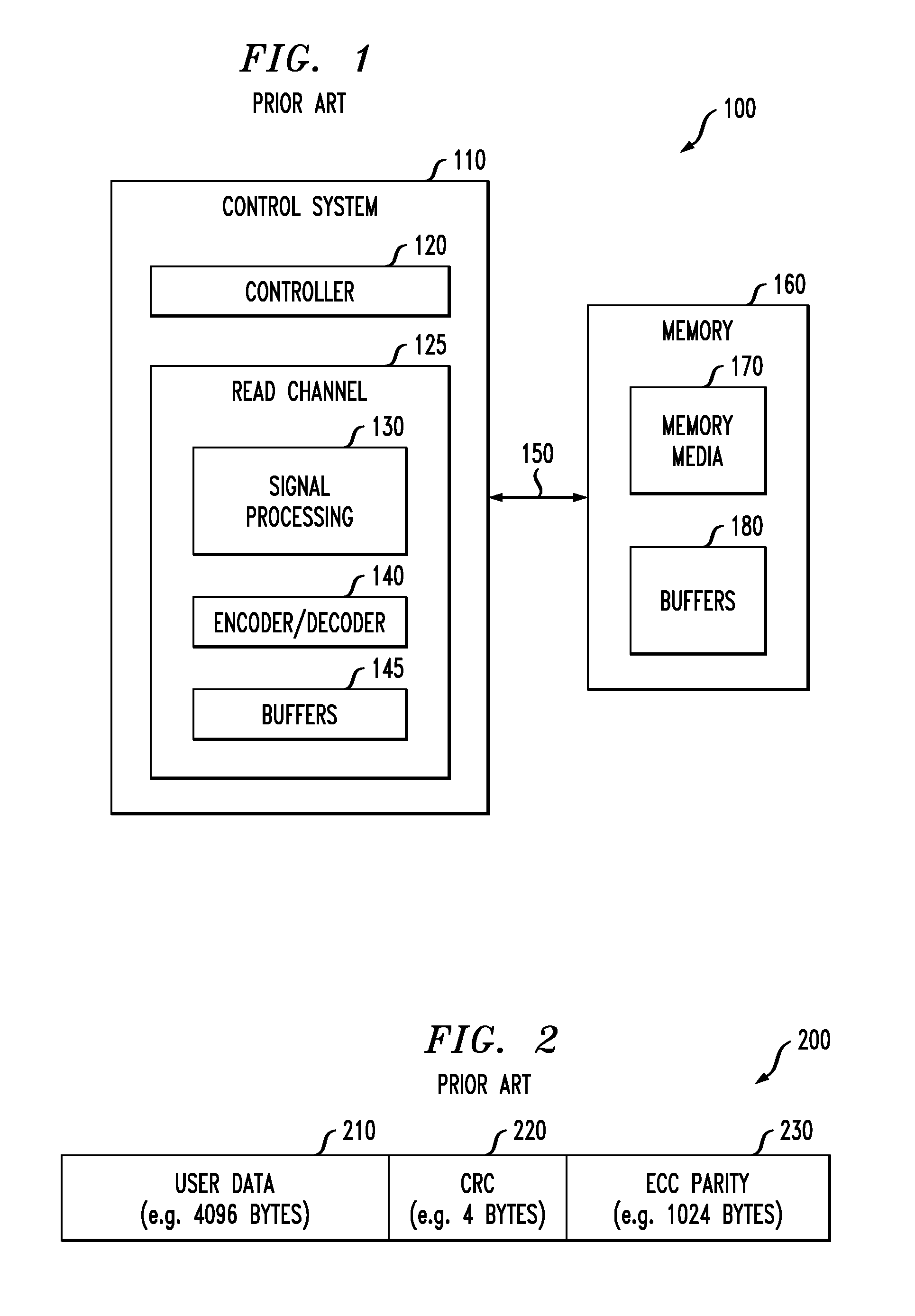 Memory read-channel with selective transmission of error correction data