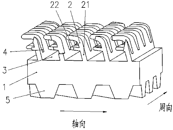 Composite hole evaporation heat exchange tube