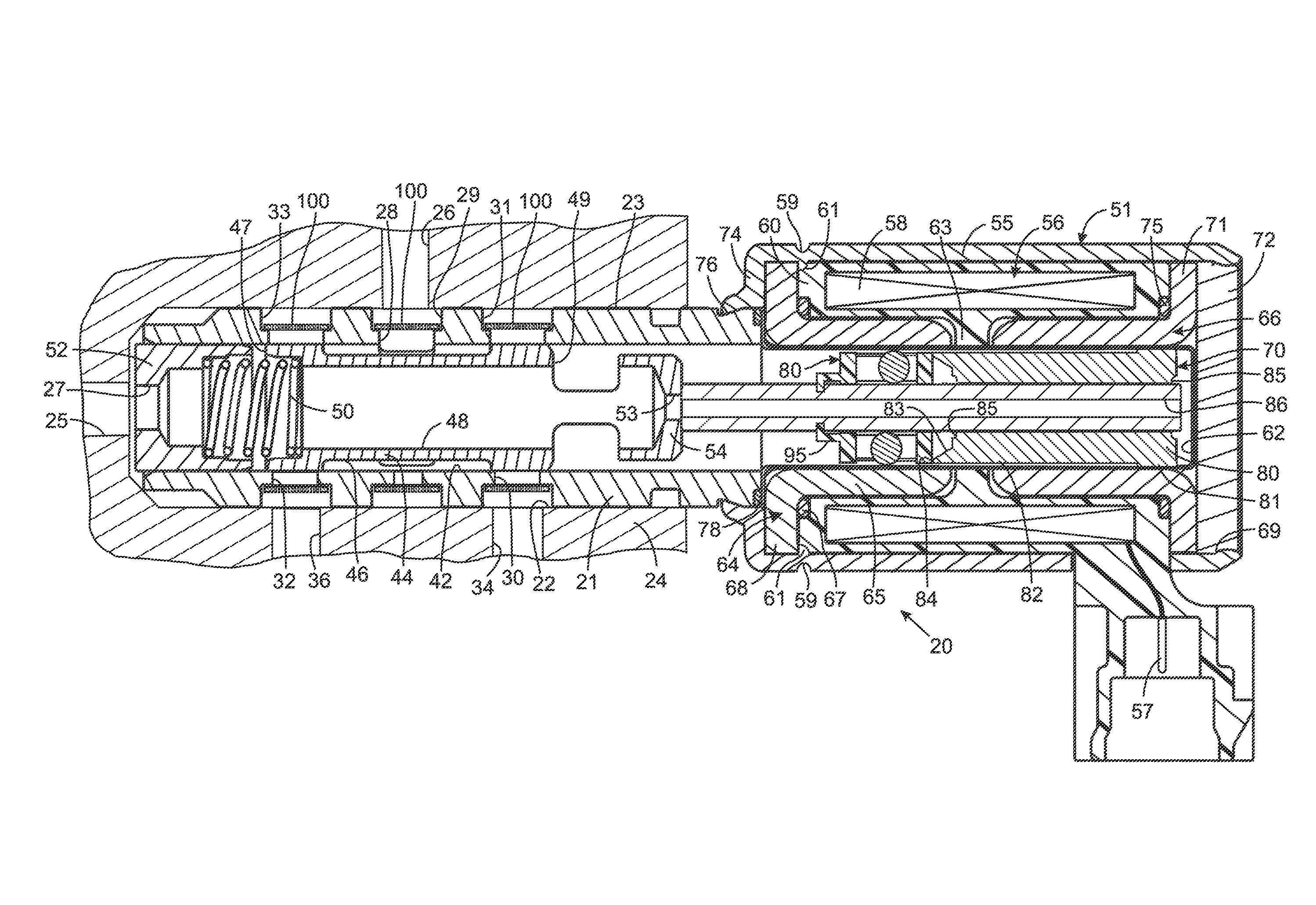 Filter band for an electrohydraulic valve