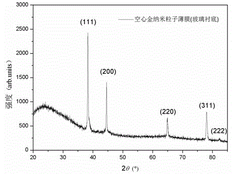 Hollow gold nanoparticle-DNA composite base and preparation method thereof