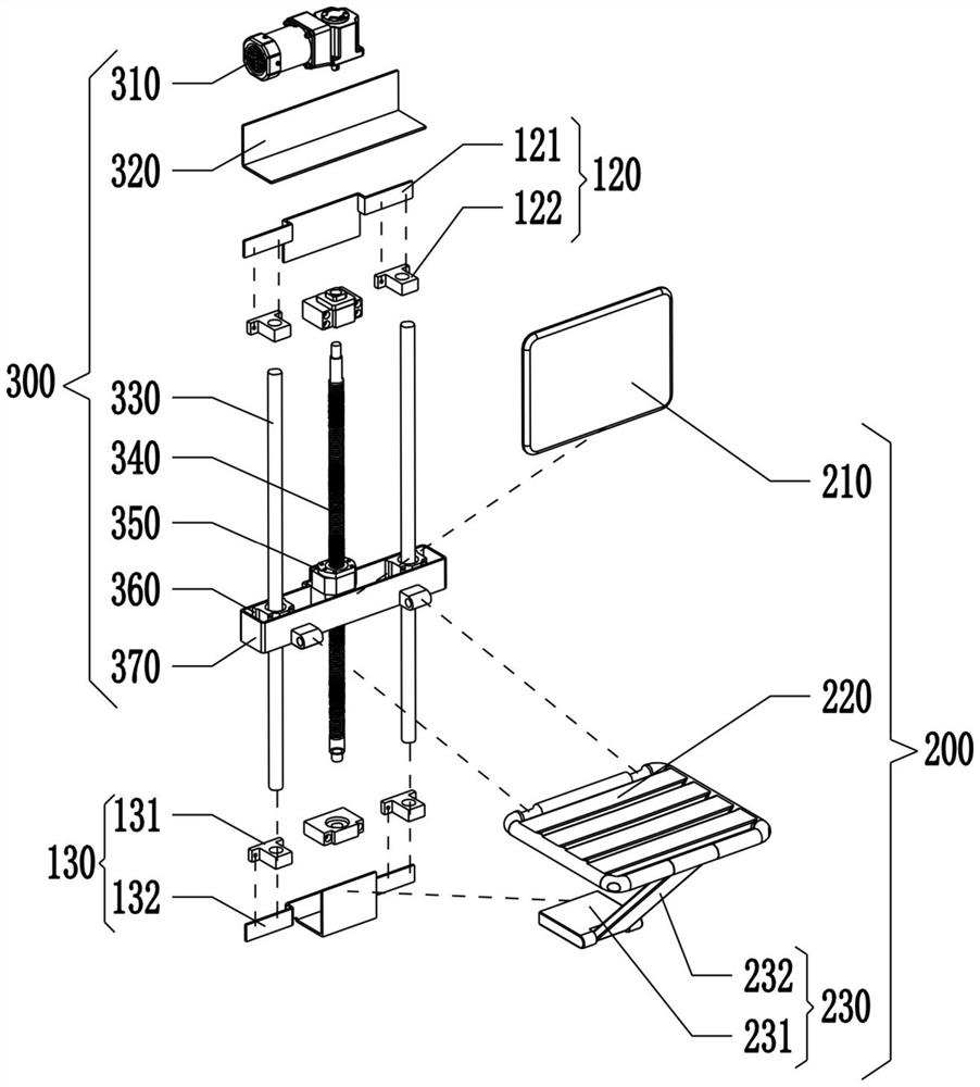 Power assisting shower seat and power assisting method