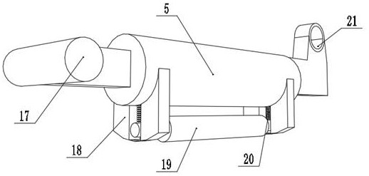 A high-efficiency steel bar bending equipment in the field of construction engineering